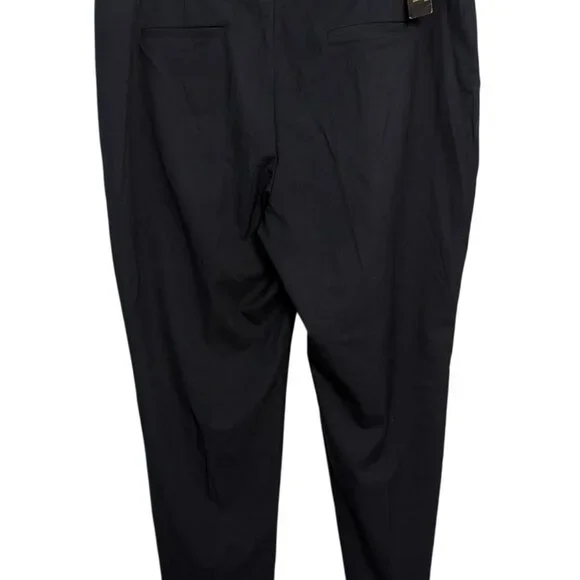 Jones New York Womens Navy Stretch Runway Slim Pants 20W Polyester Blend Career - Picture 2 of 16